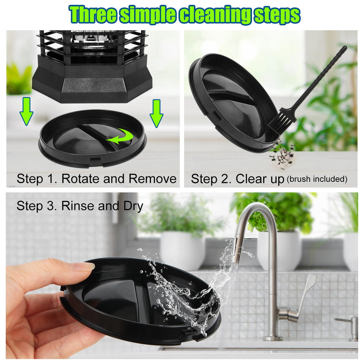 GOOTOP Bug Zapper Outdoor and Indoor, Mosquito Zapper Outdoor, Mosquito Trap, Fly Killer
