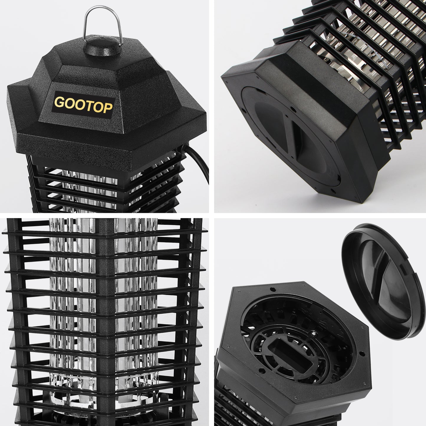 GOOTOP Bug Zapper Outdoor and Indoor, Mosquito Zapper Outdoor, Mosquito Trap, Fly Killer